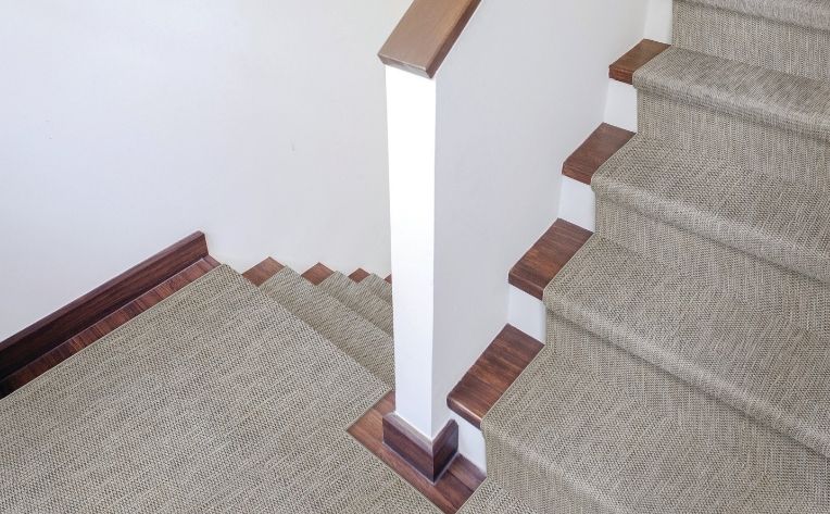 stain resistant carpeting on stairs